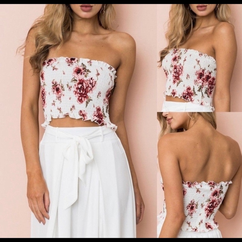 Crop tube top